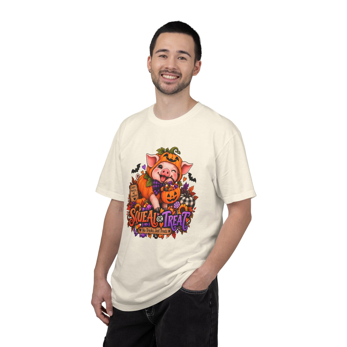 Halloween Pig "Squeal or Treat" T-Shirt
