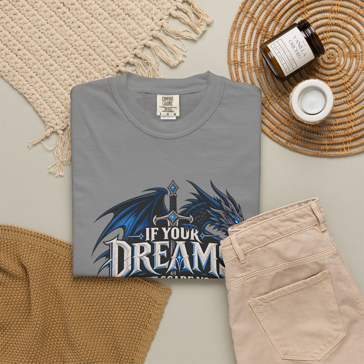 "If Your Dreams Don't Scare You They Aren't Big Enough" Tee