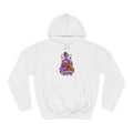 Hoodie - 'Drop Dead Gorgeous' Witchy Purple Graphic Hoodie