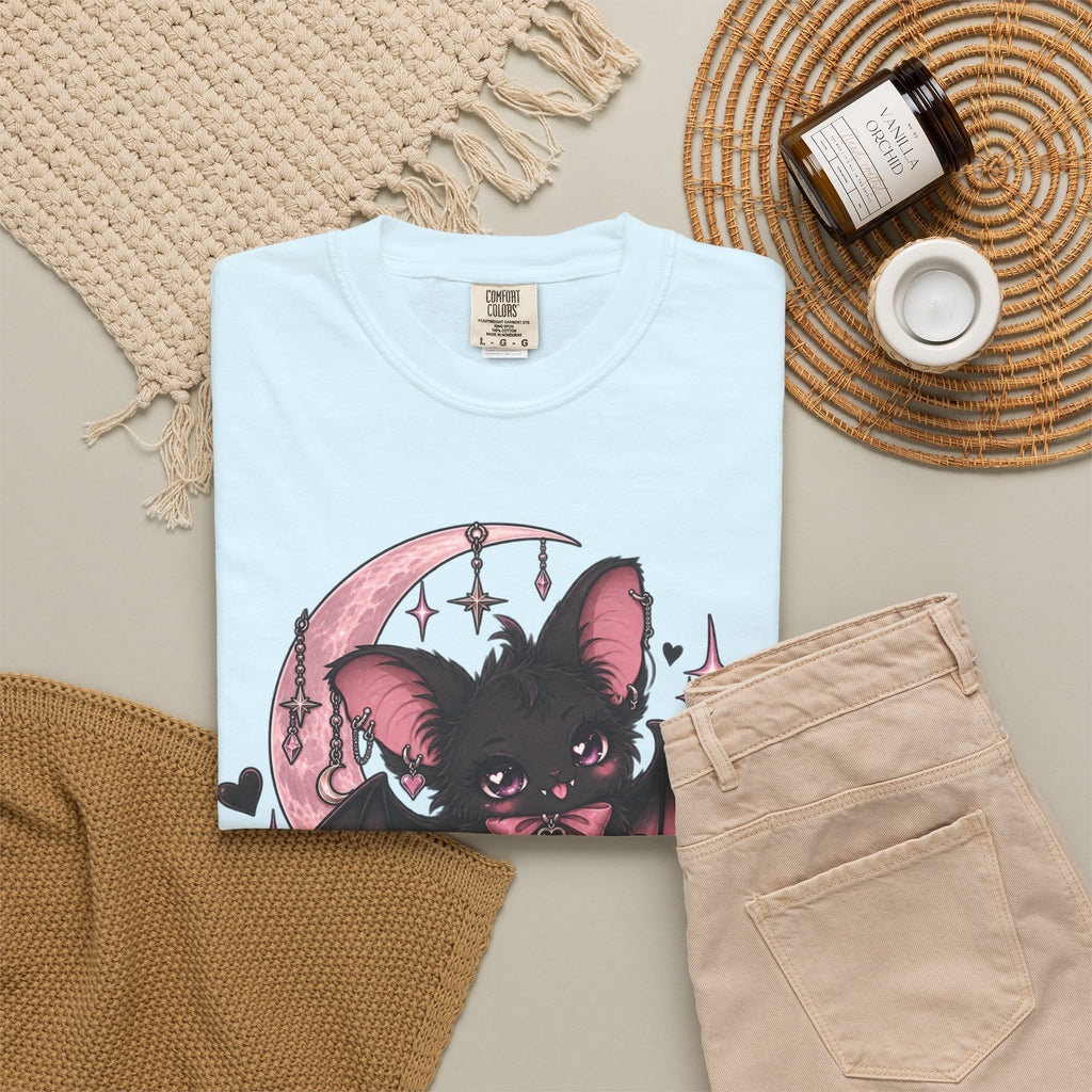 Certified Creature of the Night T-Shirt — Goth Bat Graphic Tee