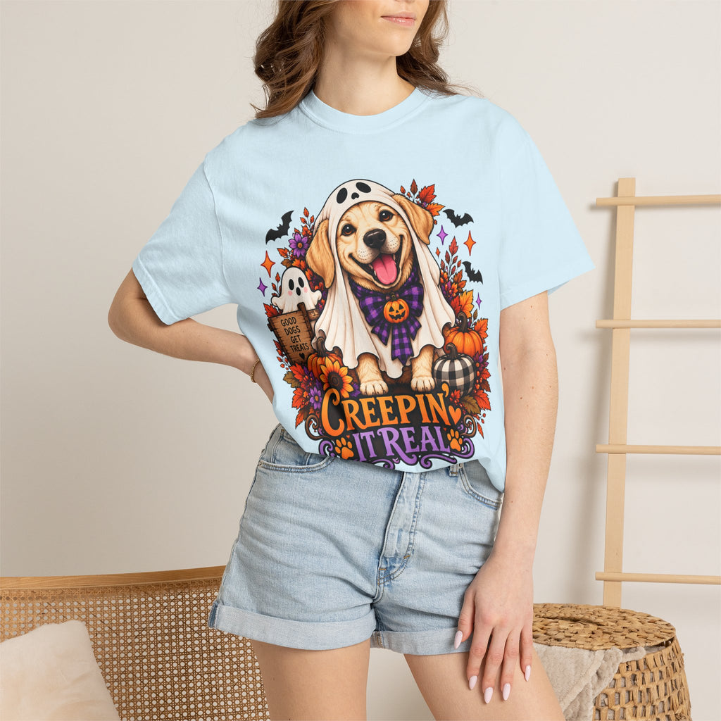 "Creepin' It Real" Ghost Pup T-Shirt