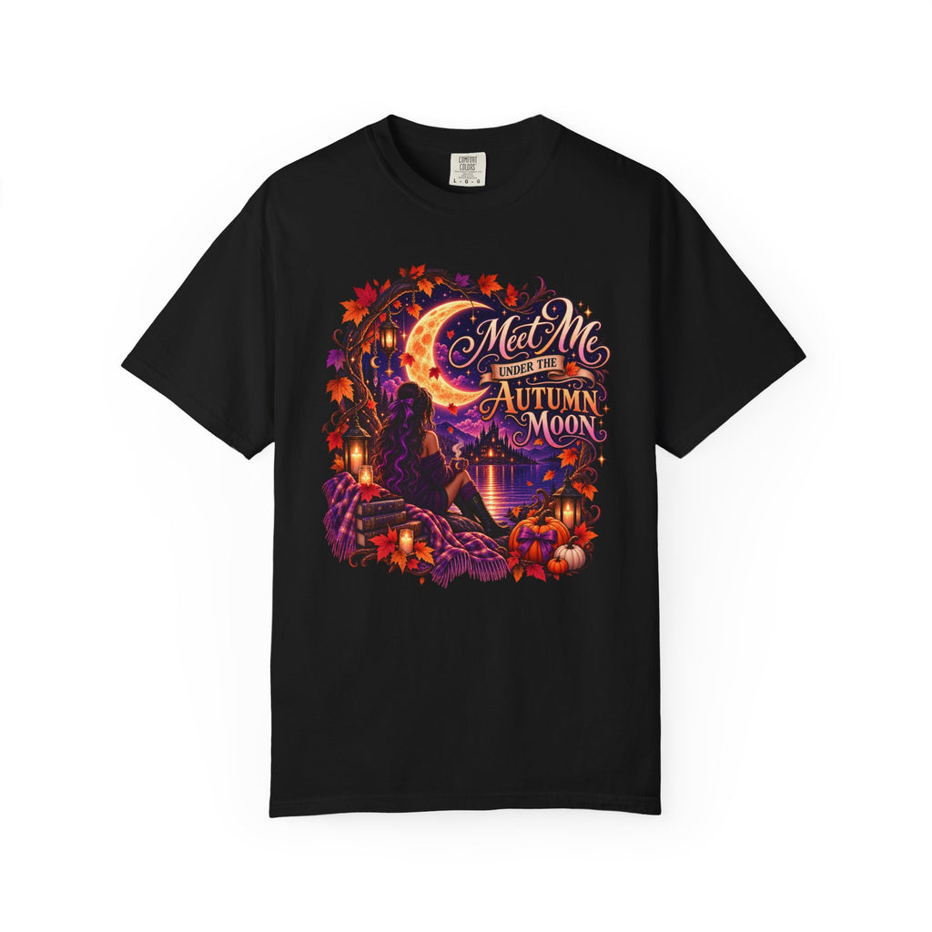"Meet Me Under the Autumn Moon" Fall Graphic Tee