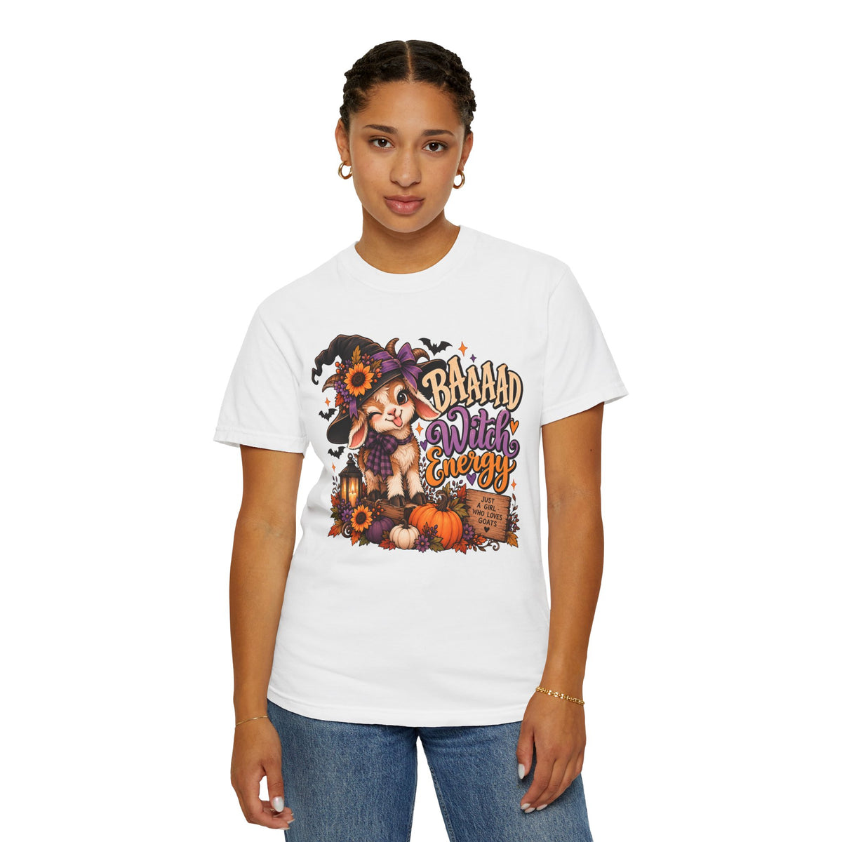 "Baaad Witch Energy" Goat Tee