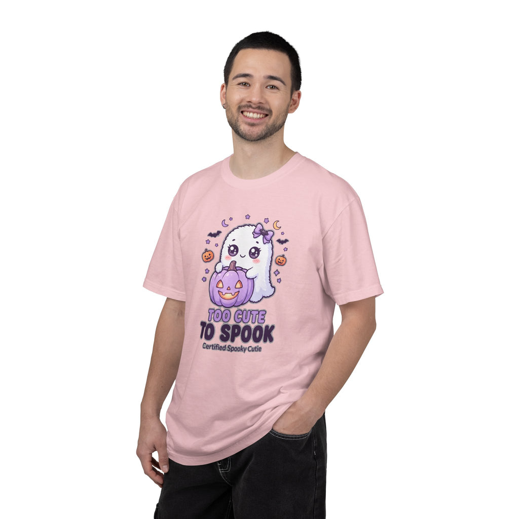 Too Cute to Spook Ghost T-Shirt — Cute Halloween Graphic Tee