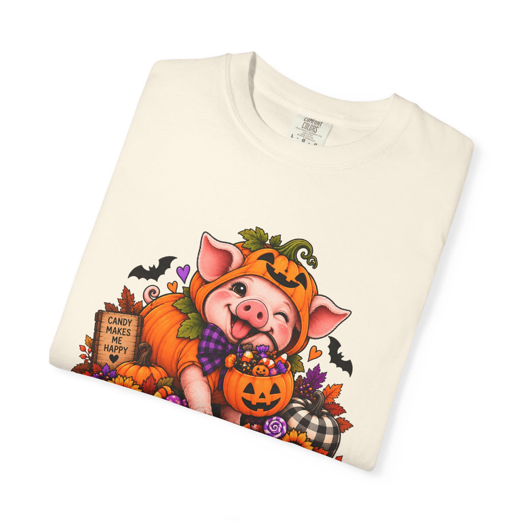 Halloween Pig "Squeal or Treat" T-Shirt