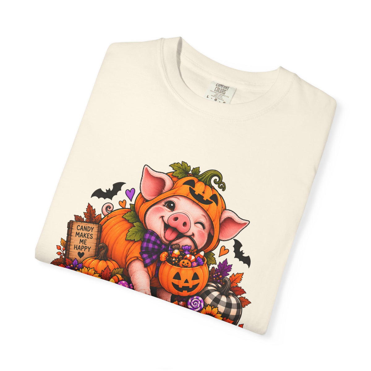 Halloween Pig "Squeal or Treat" T-Shirt