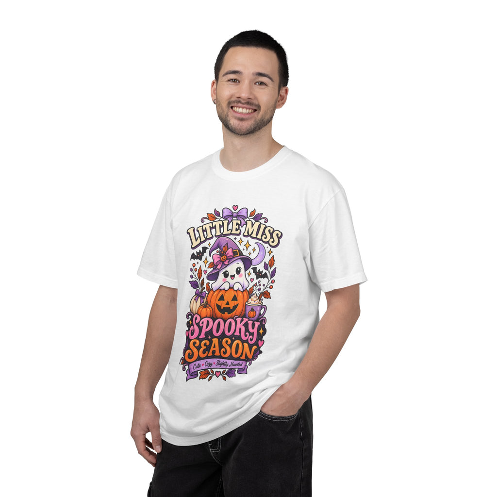 T-Shirt — "Little Miss Spooky Season" Halloween Graphic Tee