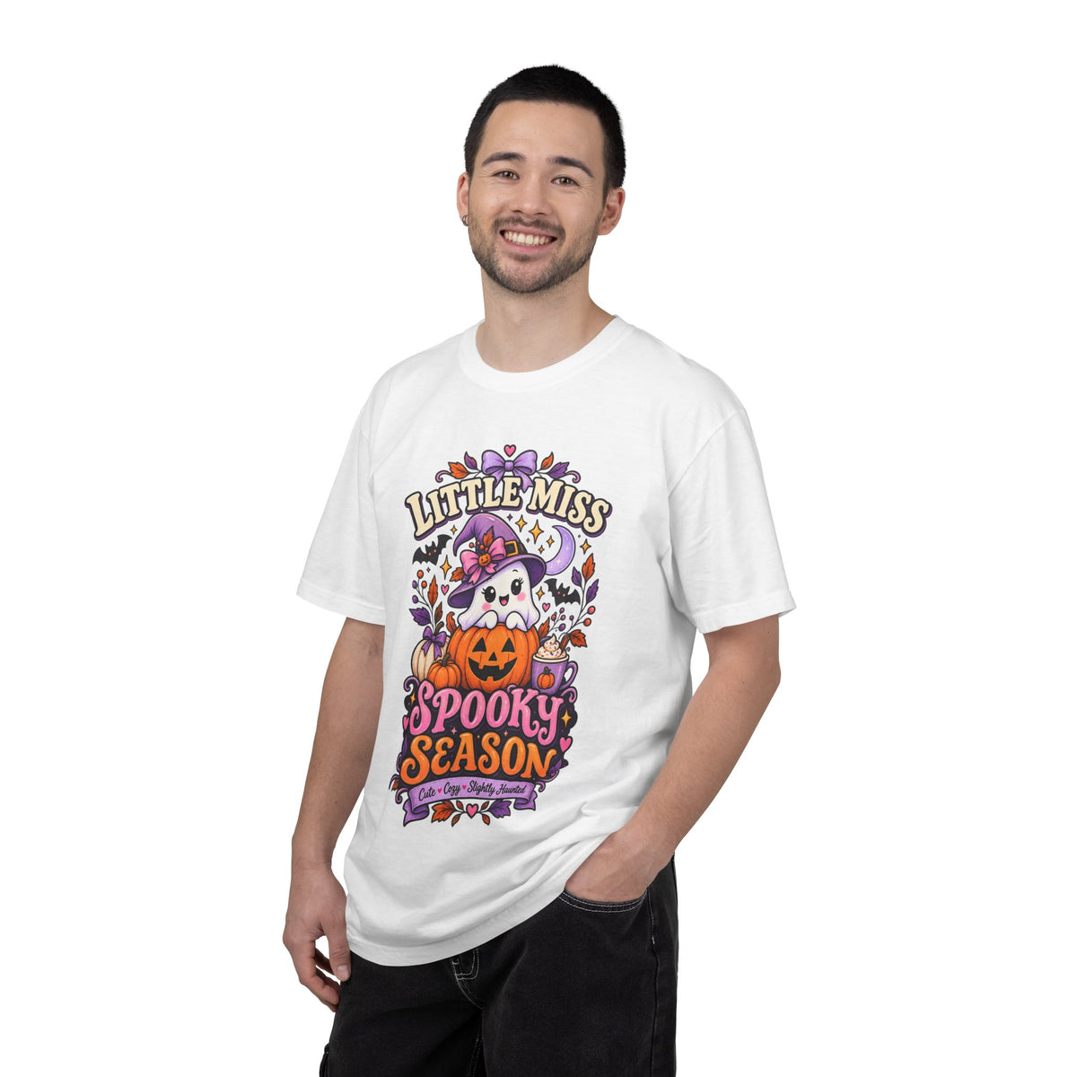 T-Shirt — "Little Miss Spooky Season" Halloween Graphic Tee