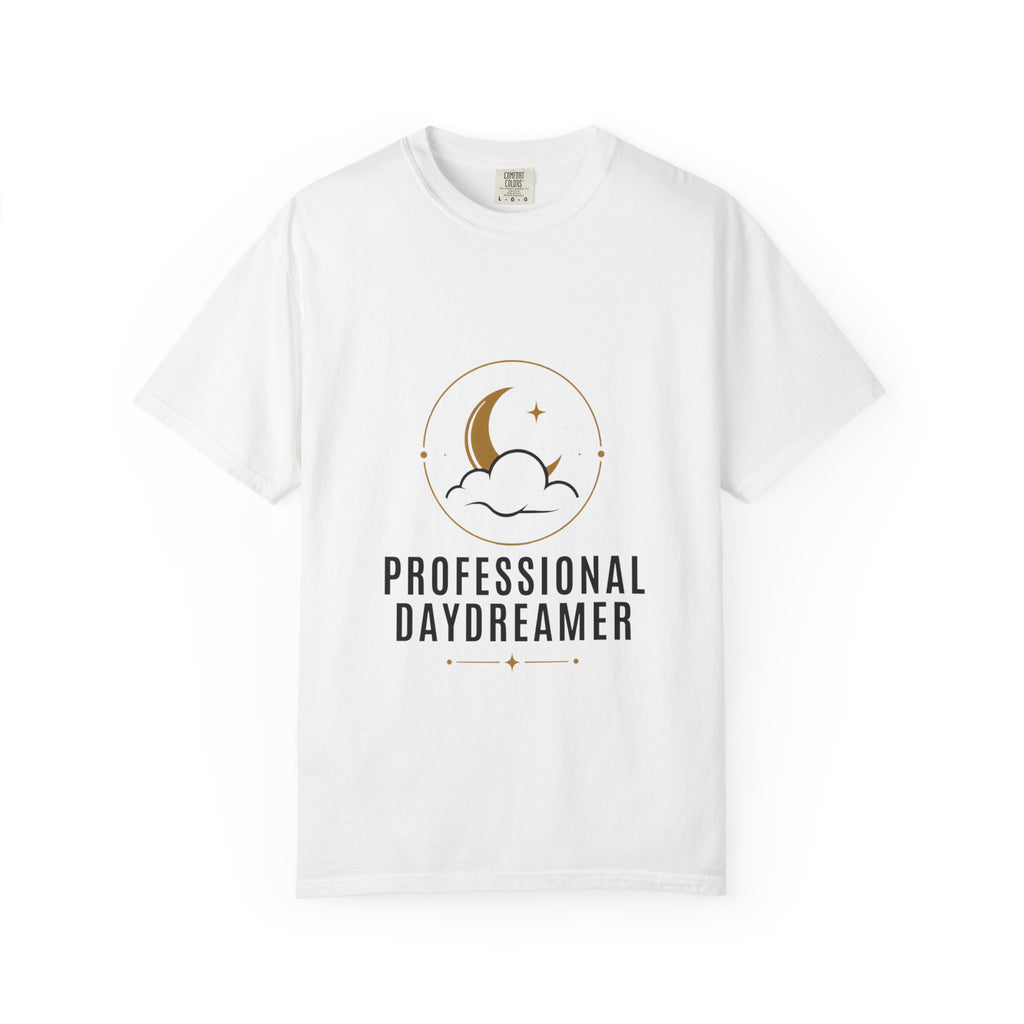 Professional Daydreamer T-Shirt — Moon & Cloud Graphic Tee
