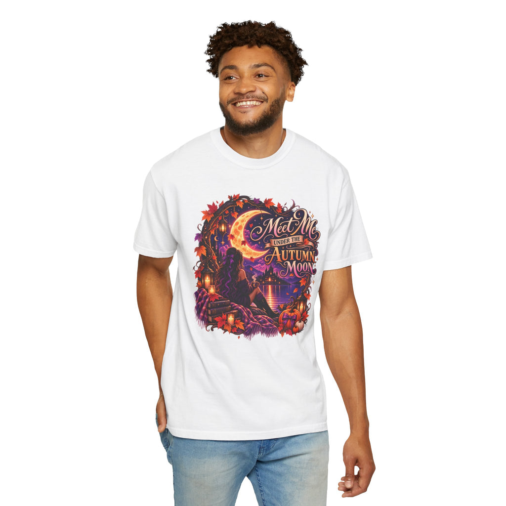 "Meet Me Under the Autumn Moon" Fall Graphic Tee