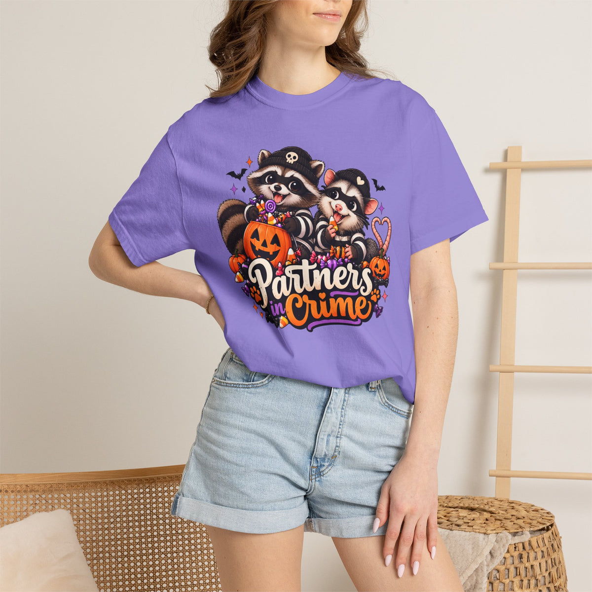 Partners in Crime Halloween T-Shirt