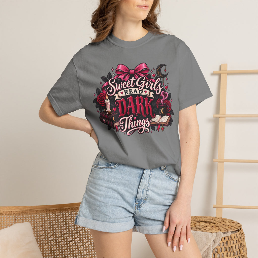 Sweet Girls Read Dark Things T-Shirt