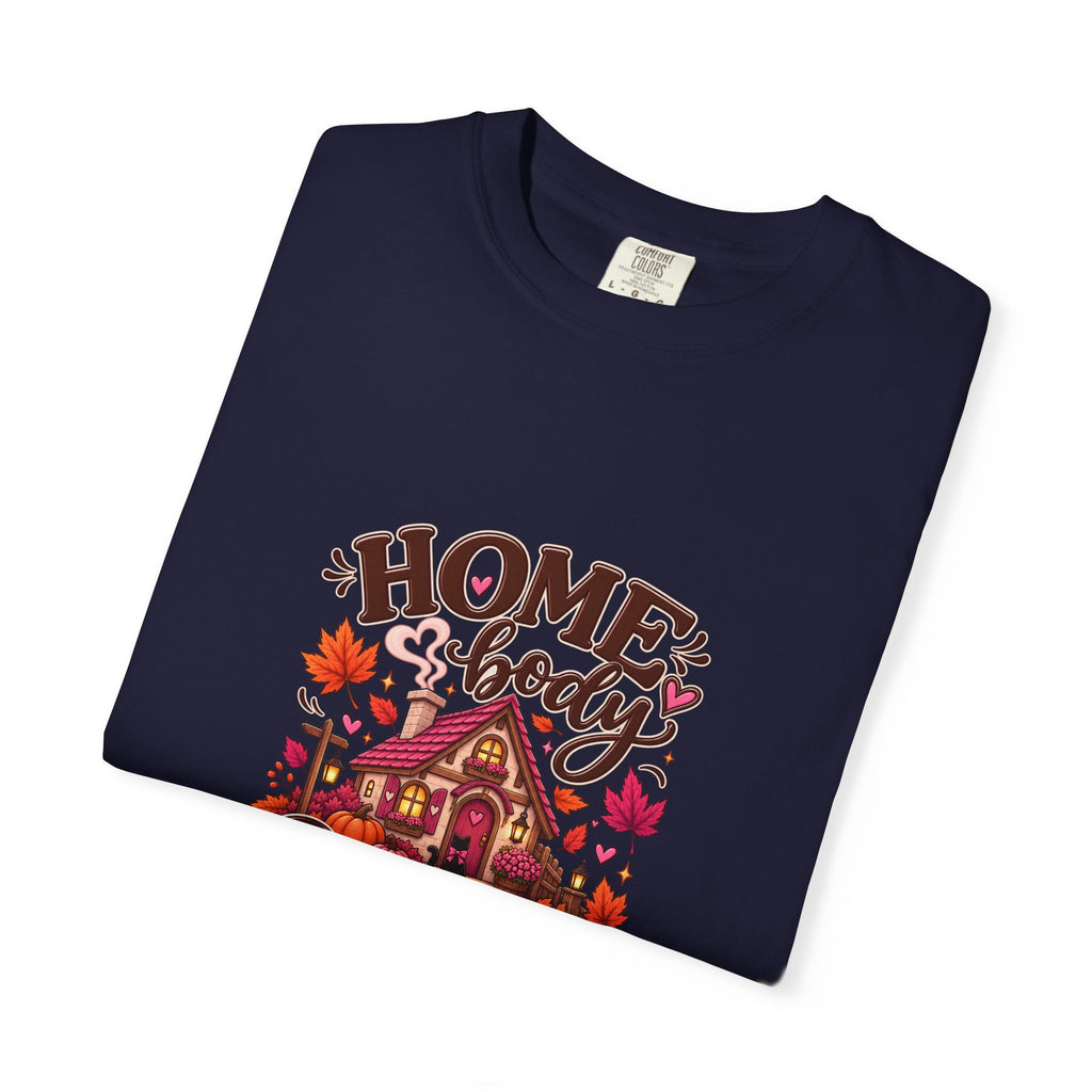 Homebody Season T-Shirt — Cozy Autumn Cabin Fall Graphic Tee