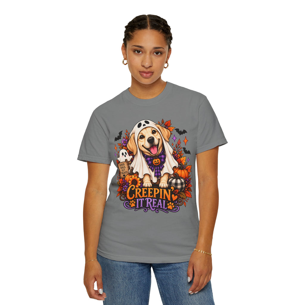 "Creepin' It Real" Ghost Pup T-Shirt