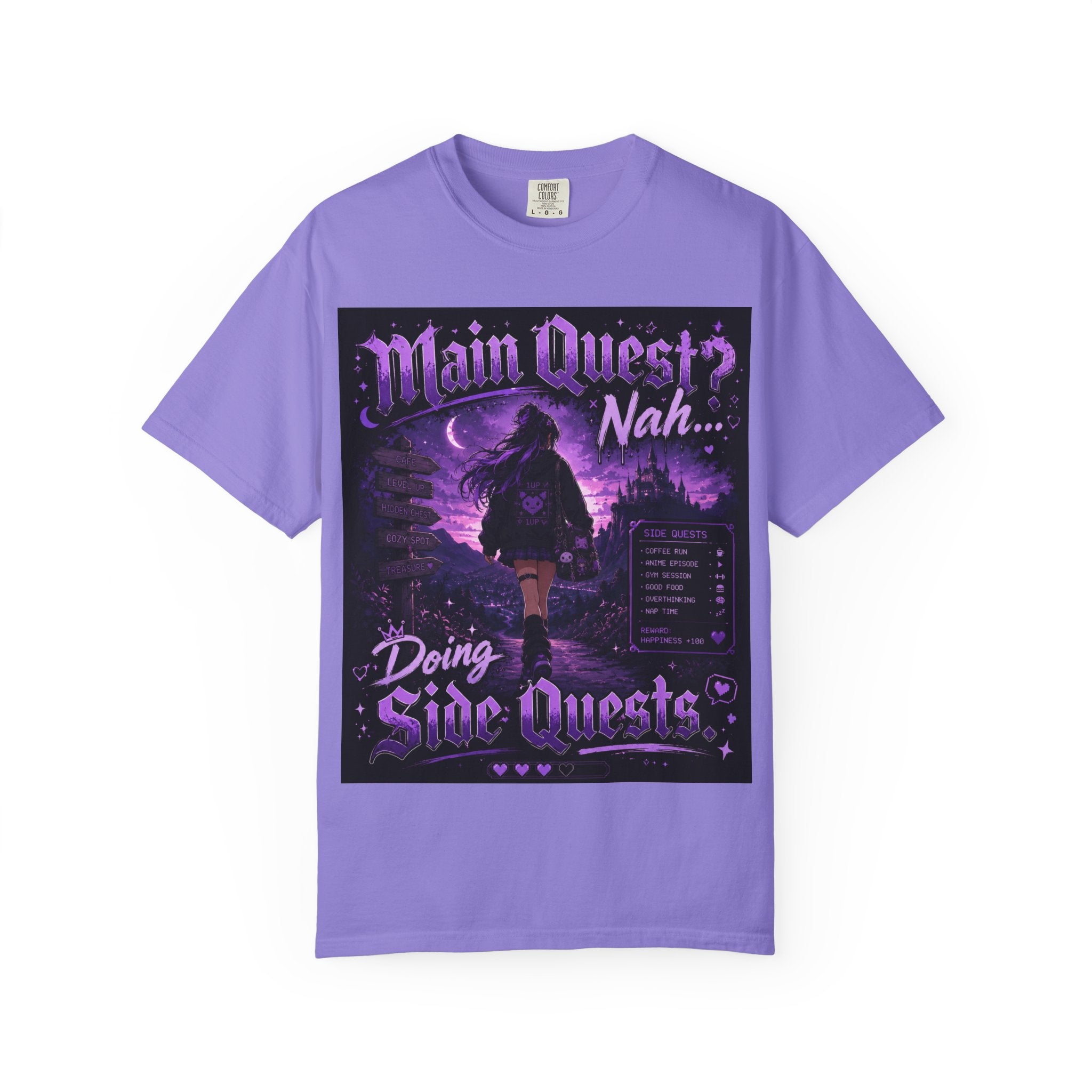 Main Quest? Nah — Doing Side Quests T-Shirt