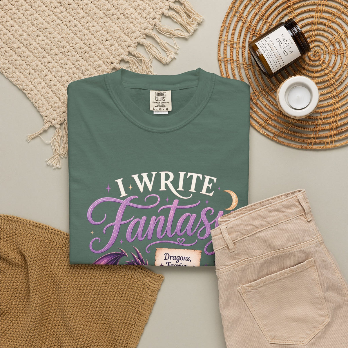 I Write Fantasy T-Shirt