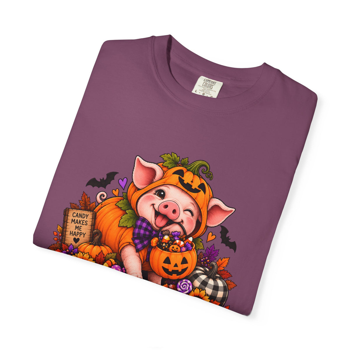 Halloween Pig "Squeal or Treat" T-Shirt