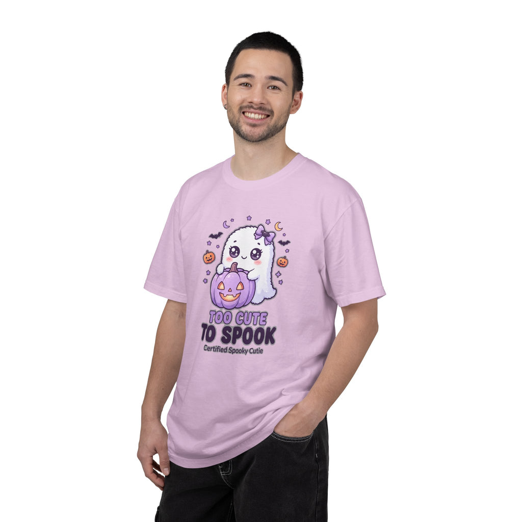 Too Cute to Spook Ghost T-Shirt — Cute Halloween Graphic Tee