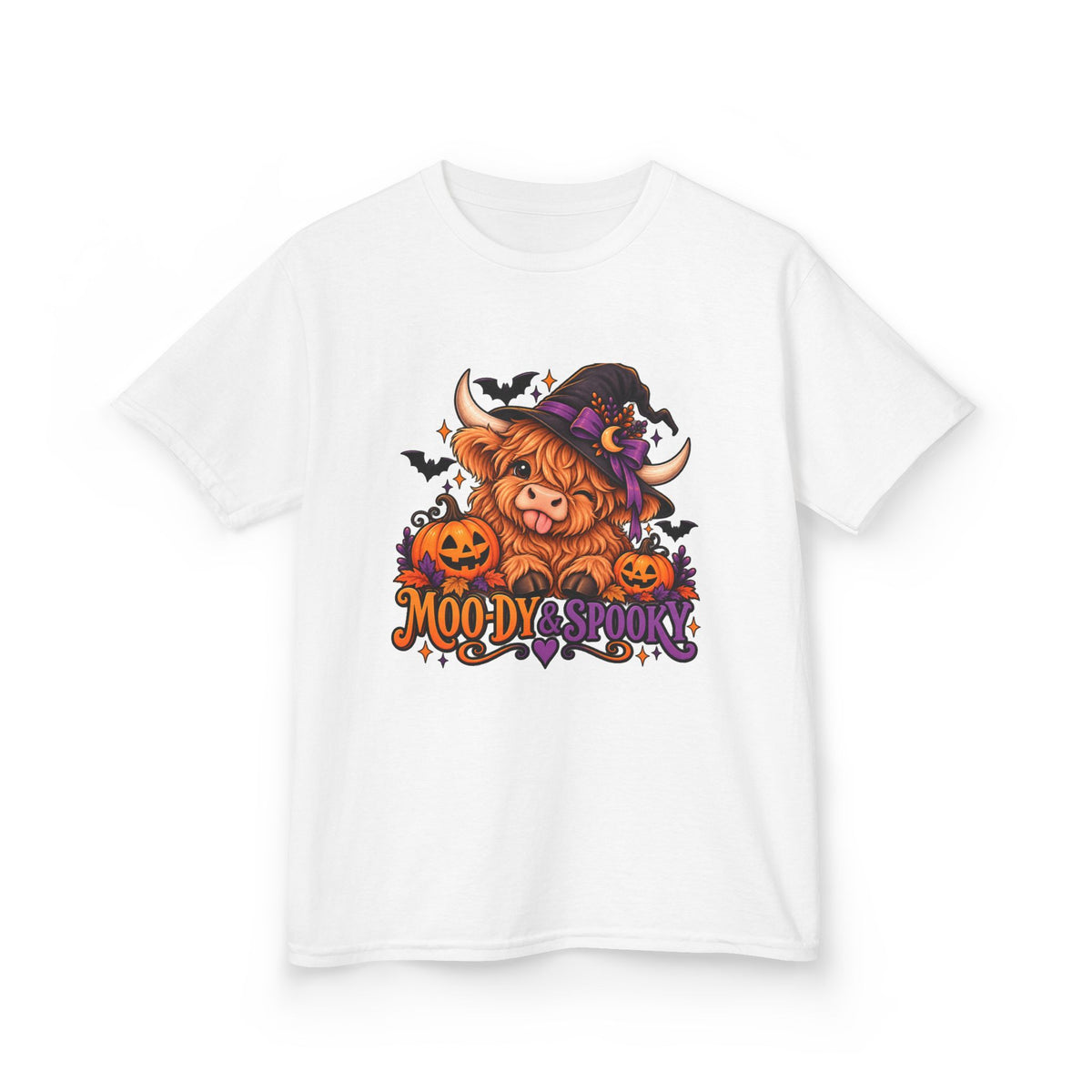 "Moo-dy & Spooky" Kids Shirt