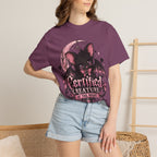 Certified Creature of the Night T-Shirt — Goth Bat Graphic Tee
