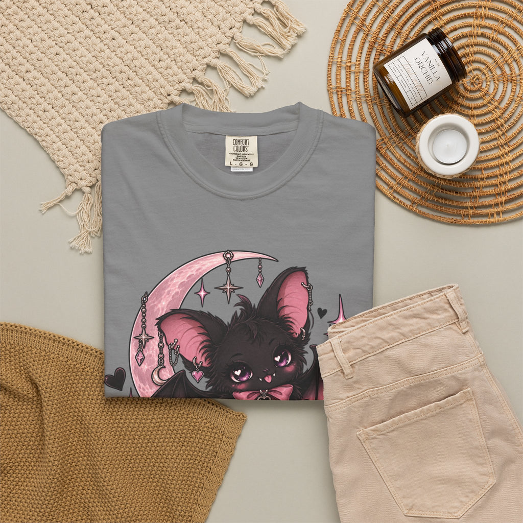Certified Creature of the Night T-Shirt — Goth Bat Graphic Tee