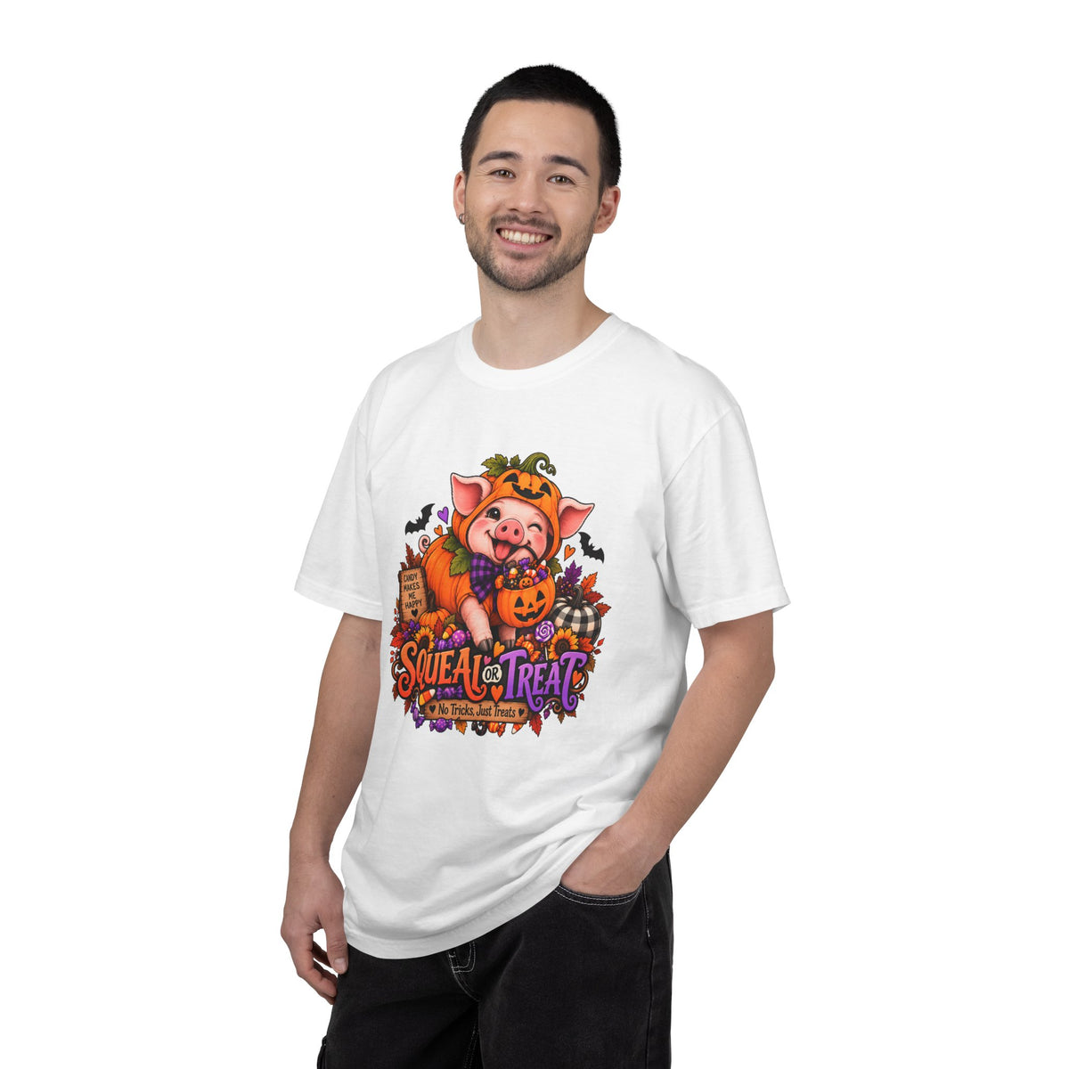 Halloween Pig "Squeal or Treat" T-Shirt