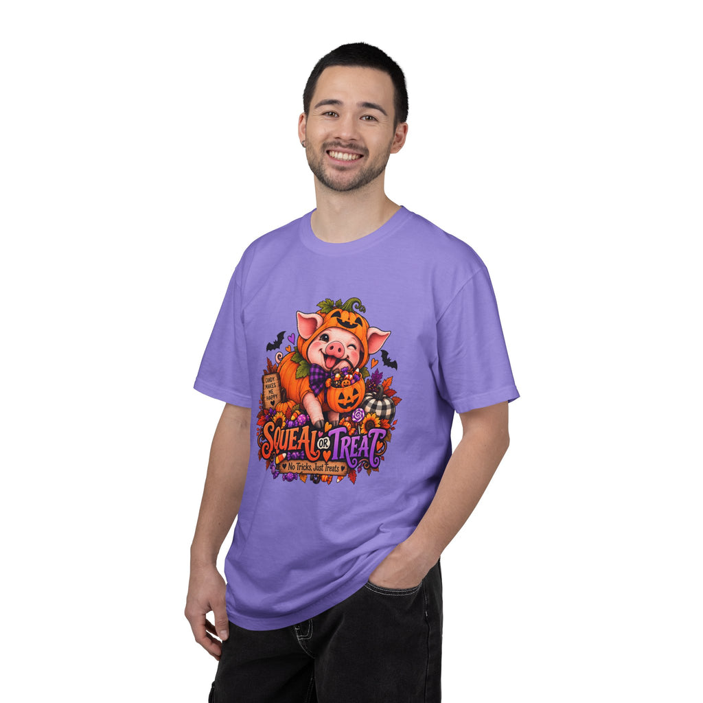 Halloween Pig "Squeal or Treat" T-Shirt