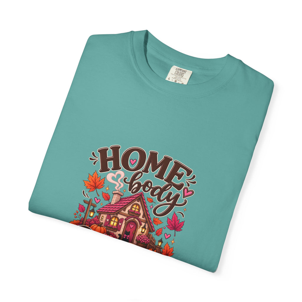 Homebody Season T-Shirt — Cozy Autumn Cabin Fall Graphic Tee
