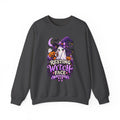 Sweatshirt — "Resting Witch Face" Halloween Crewneck