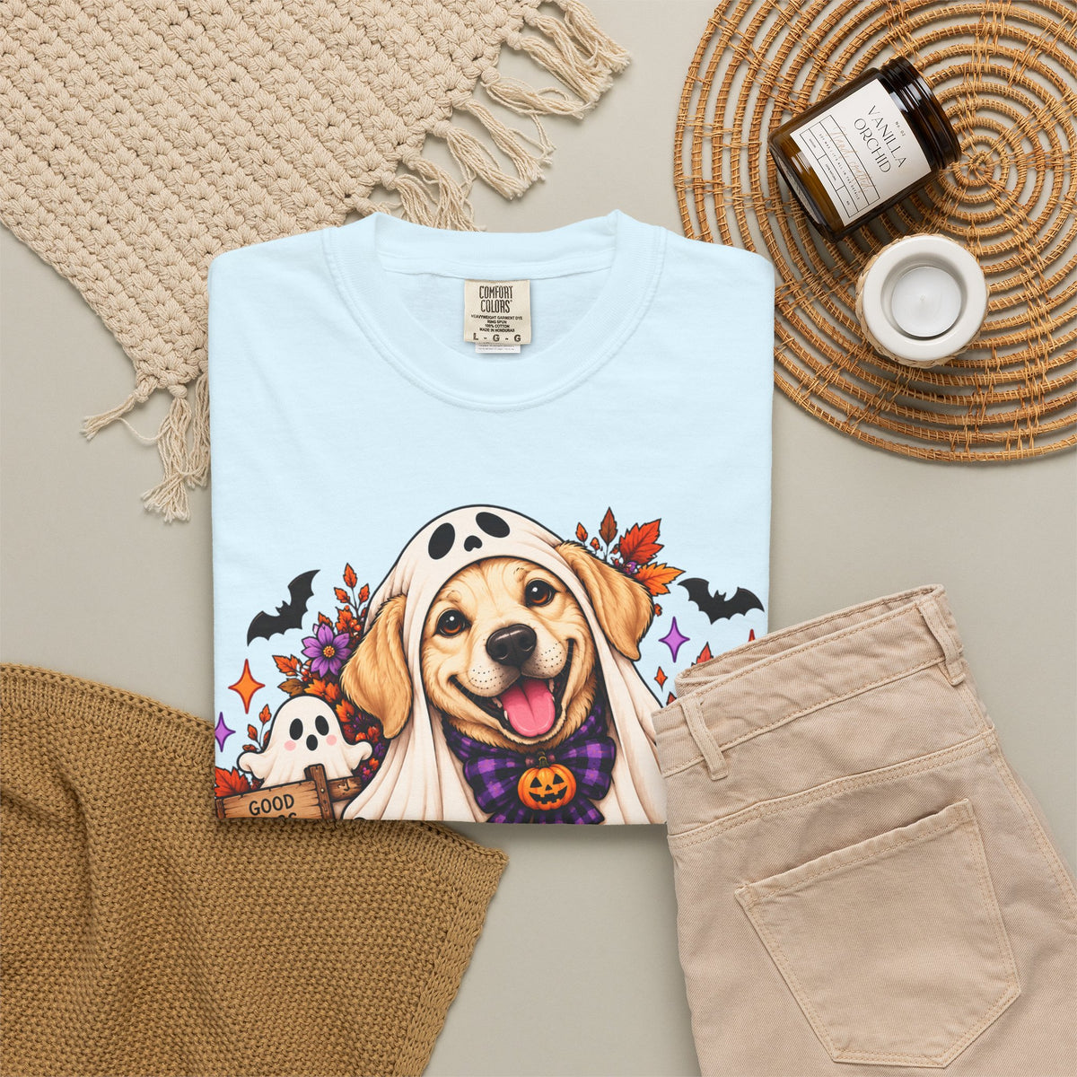 "Creepin' It Real" Ghost Pup T-Shirt