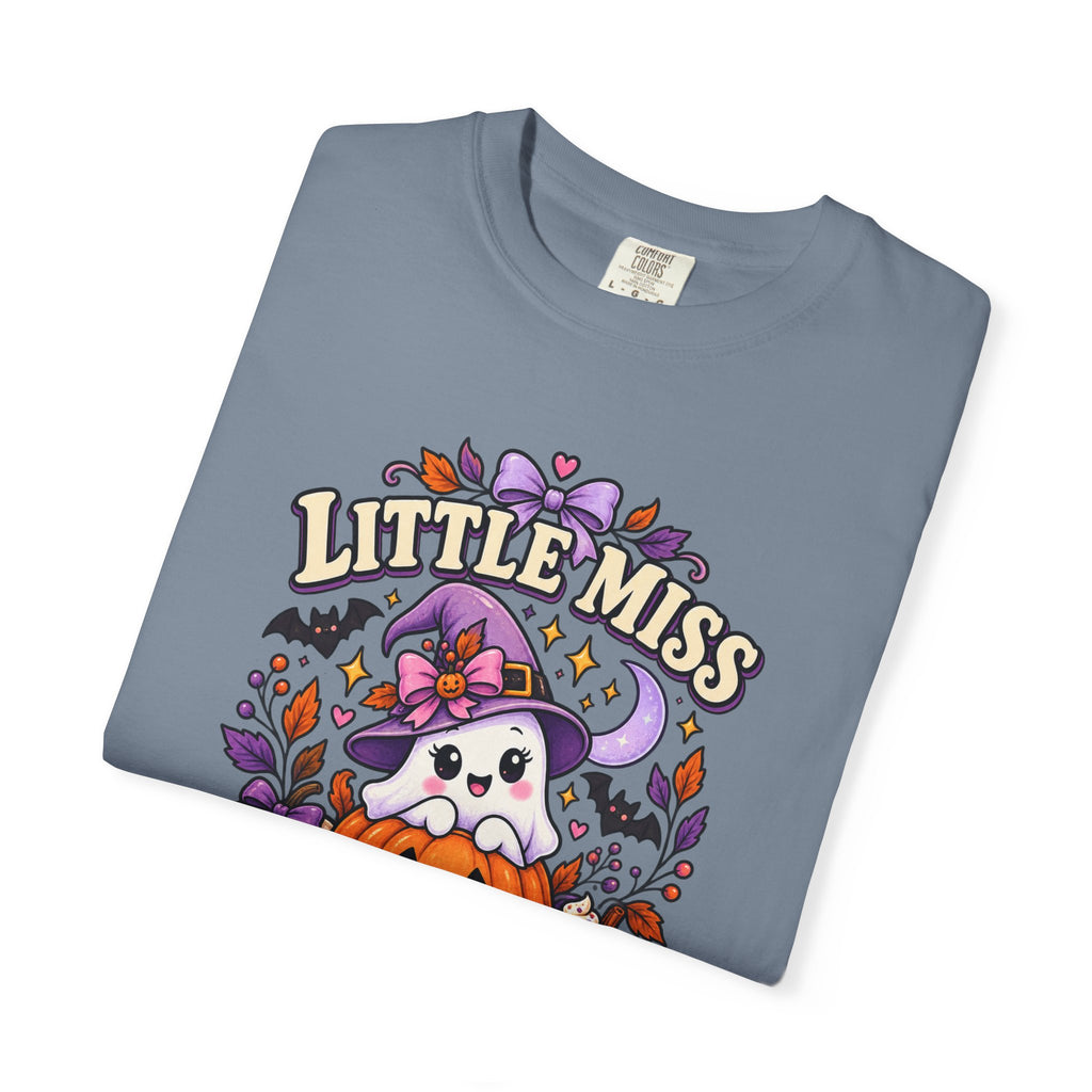 T-Shirt — "Little Miss Spooky Season" Halloween Graphic Tee
