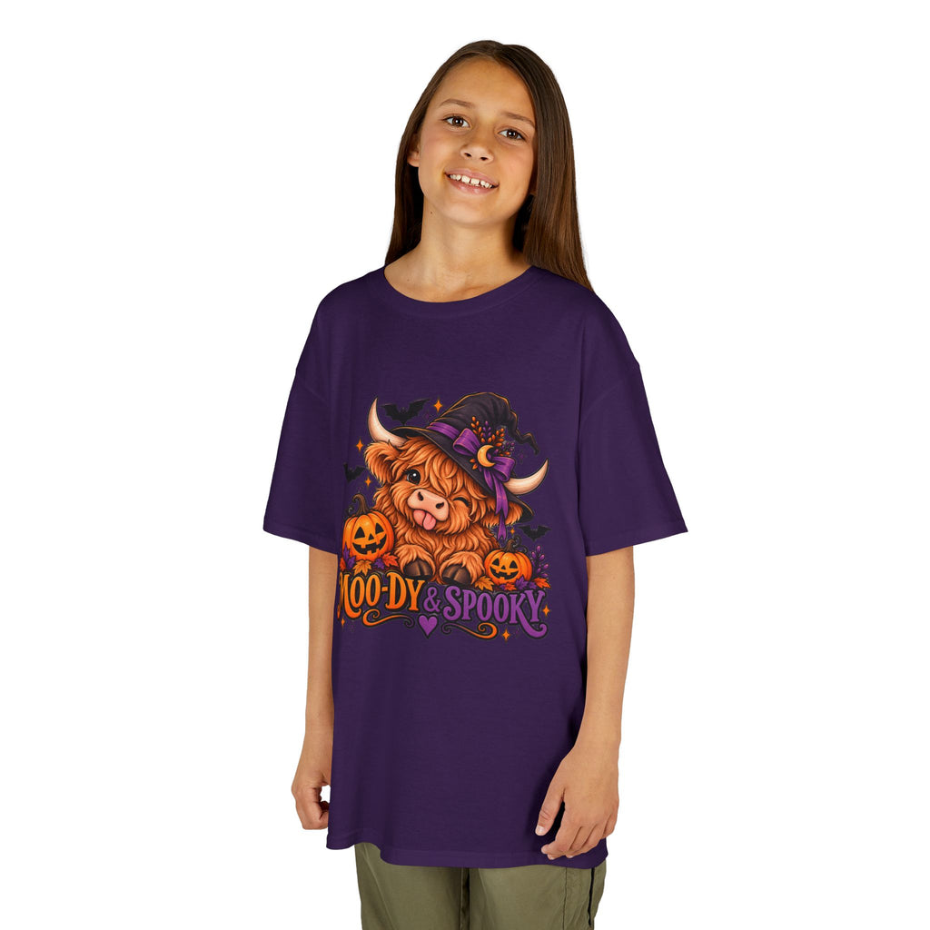 "Moo-dy & Spooky" Kids Shirt