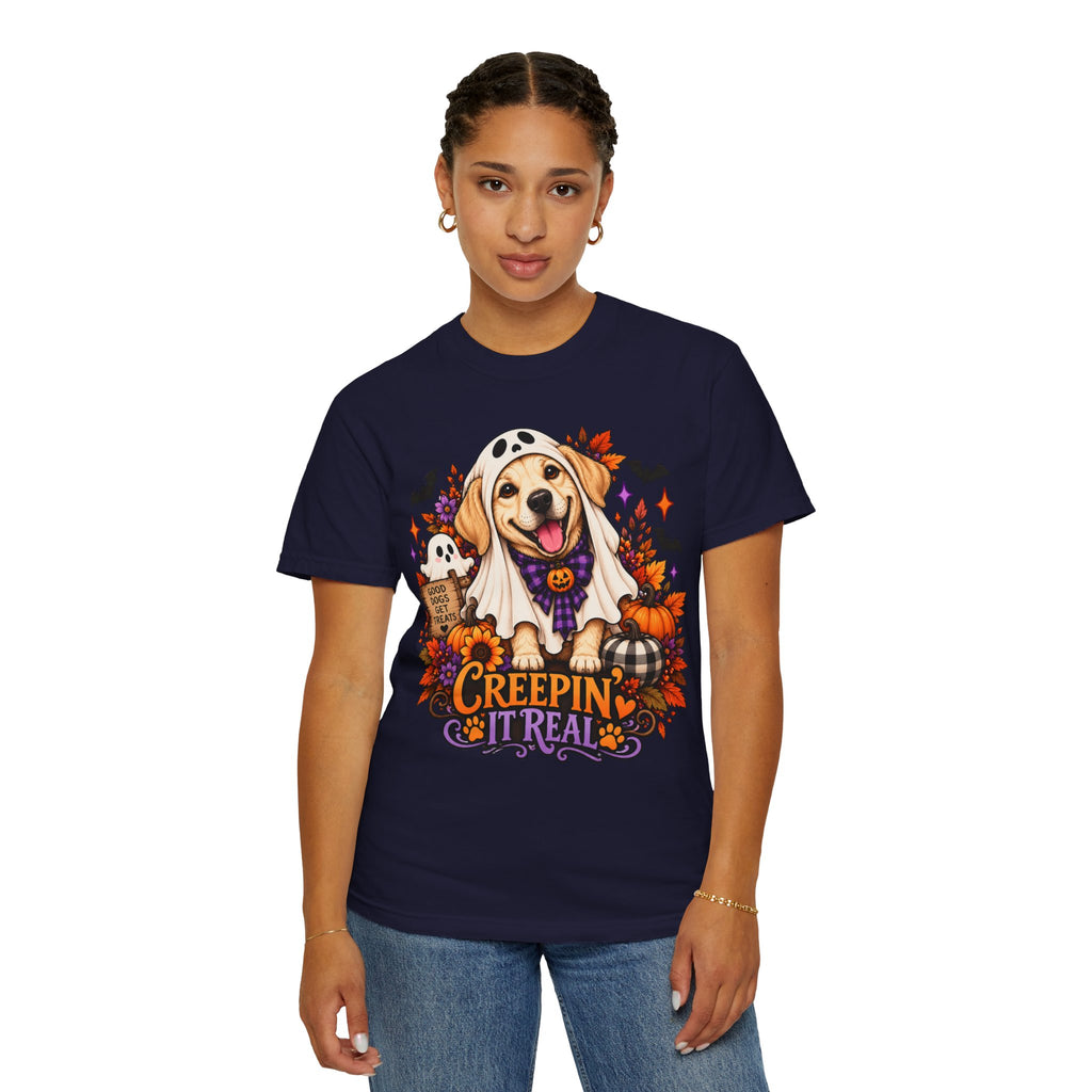 "Creepin' It Real" Ghost Pup T-Shirt