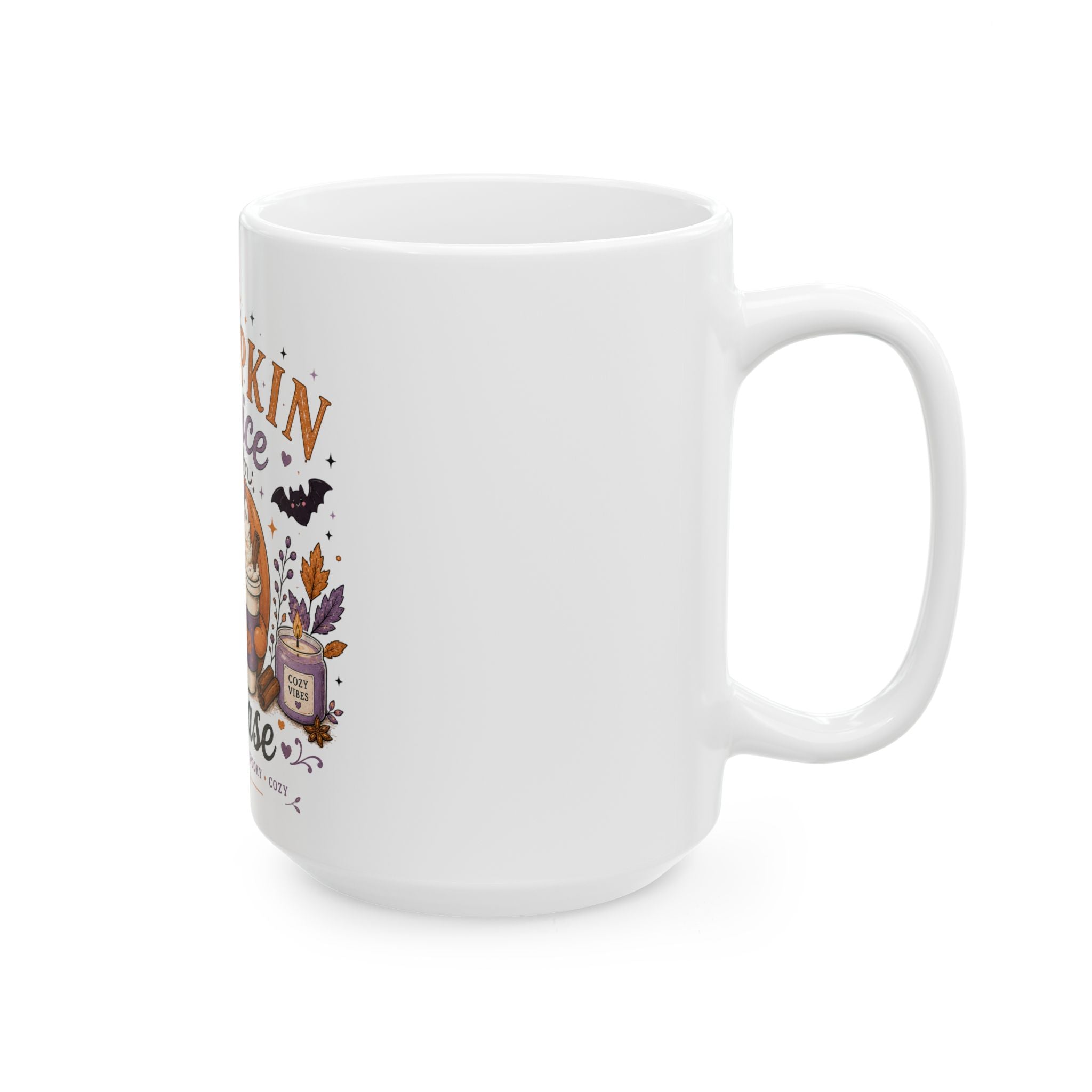 "Pumpkin Spice Please" Ceramic Mug