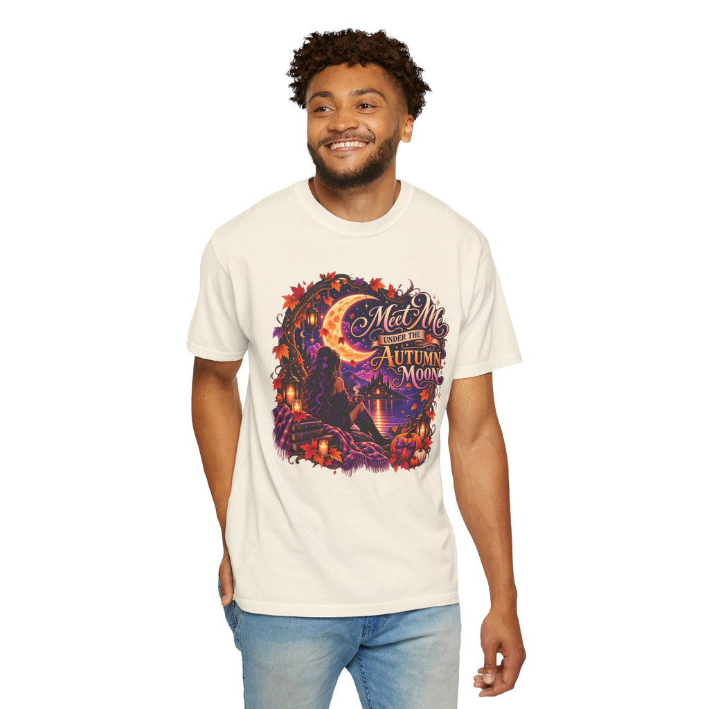 "Meet Me Under the Autumn Moon" Fall Graphic Tee