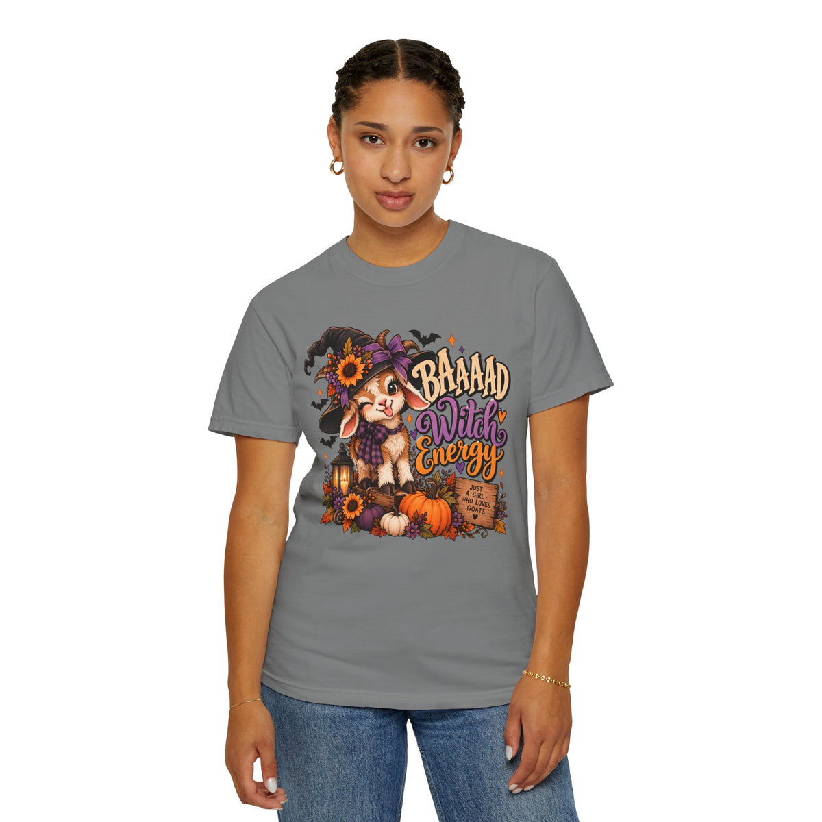 "Baaad Witch Energy" Goat Tee