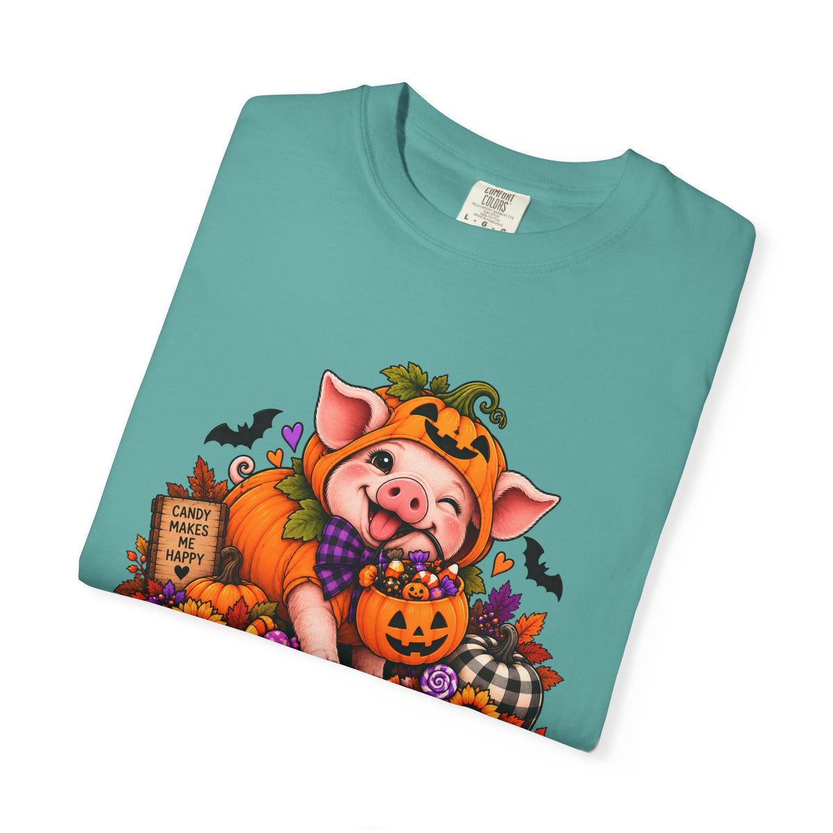 Halloween Pig "Squeal or Treat" T-Shirt