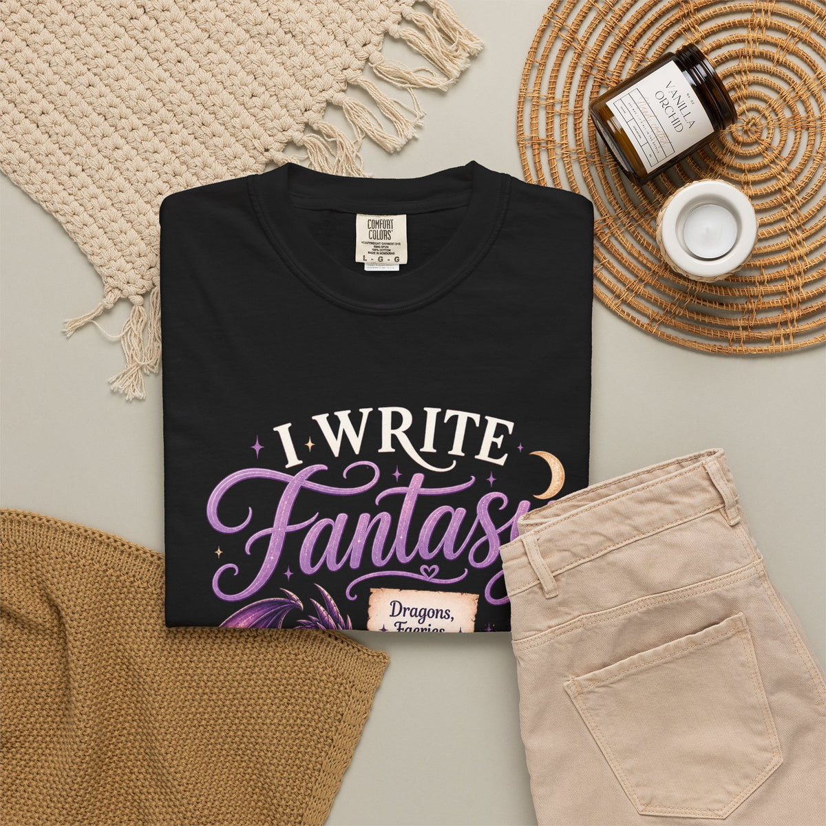 I Write Fantasy T-Shirt