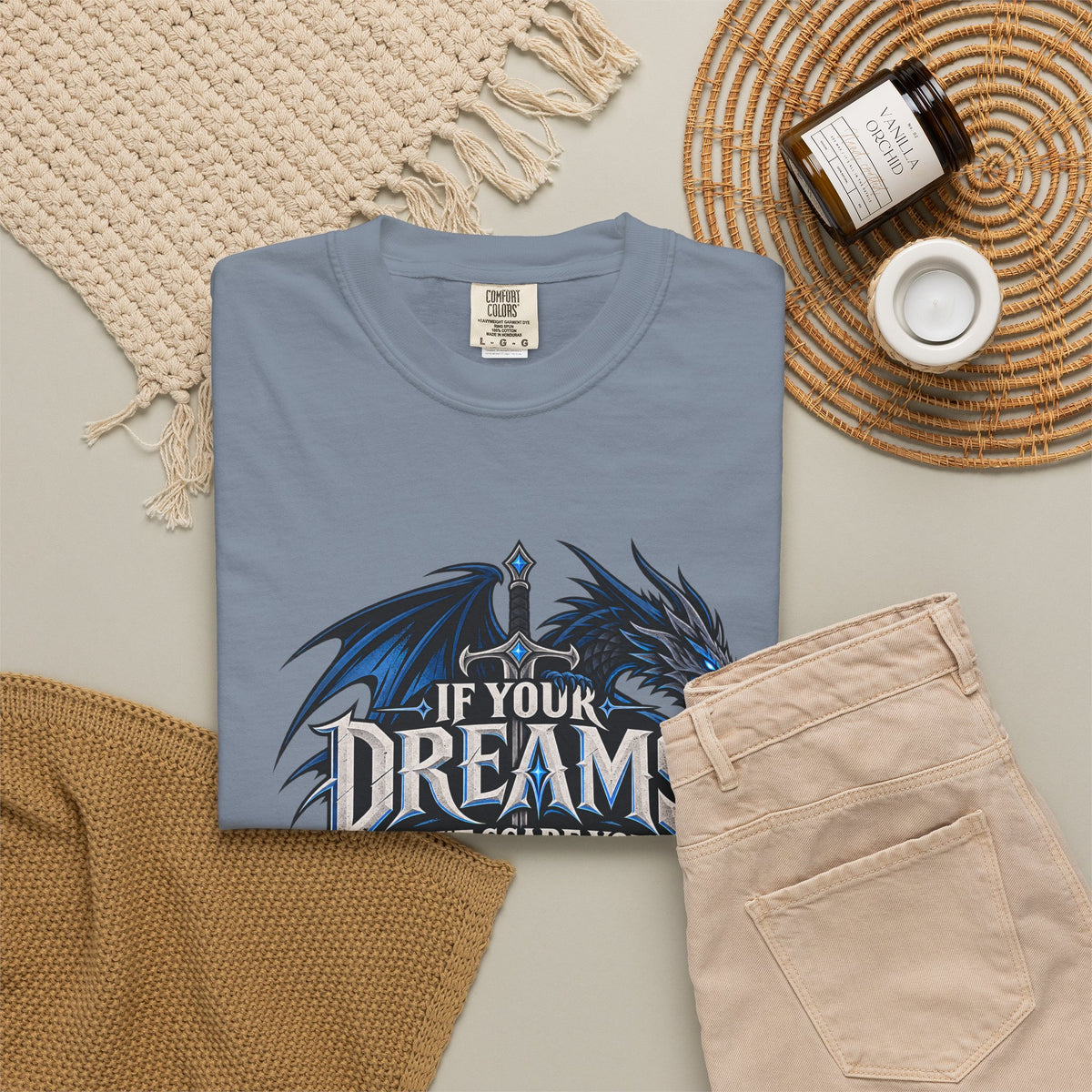 "If Your Dreams Don't Scare You They Aren't Big Enough" Tee