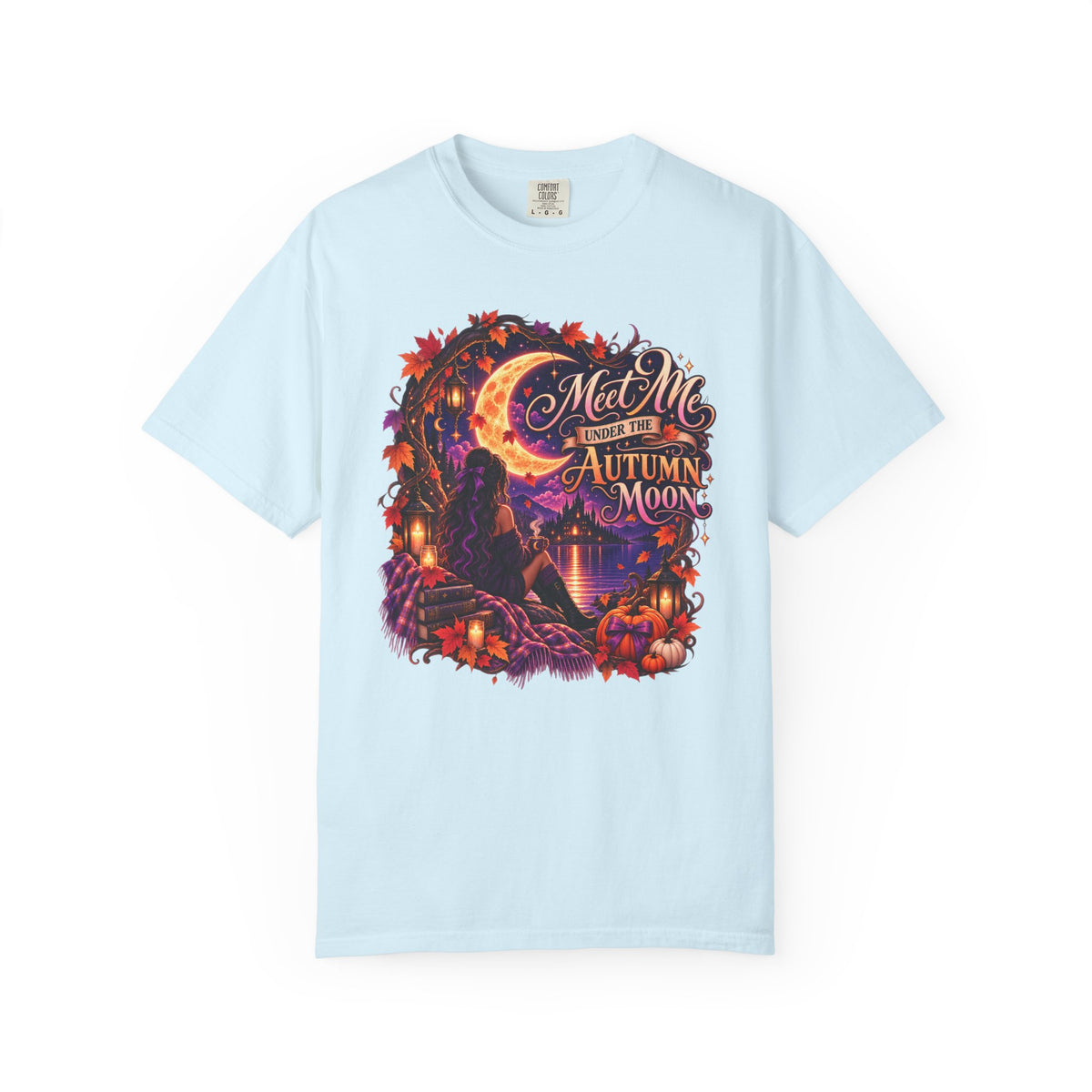"Meet Me Under the Autumn Moon" Fall Graphic Tee