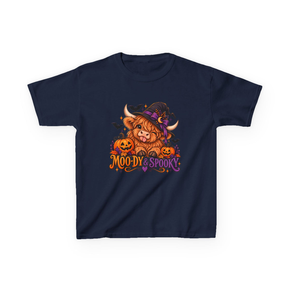 "Moo-dy & Spooky" Kids Shirt