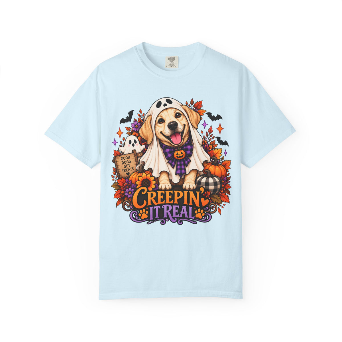 "Creepin' It Real" Ghost Pup T-Shirt