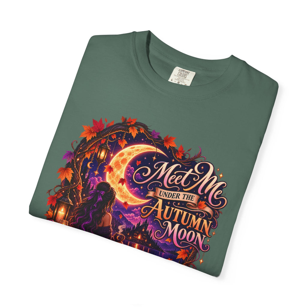"Meet Me Under the Autumn Moon" Fall Graphic Tee