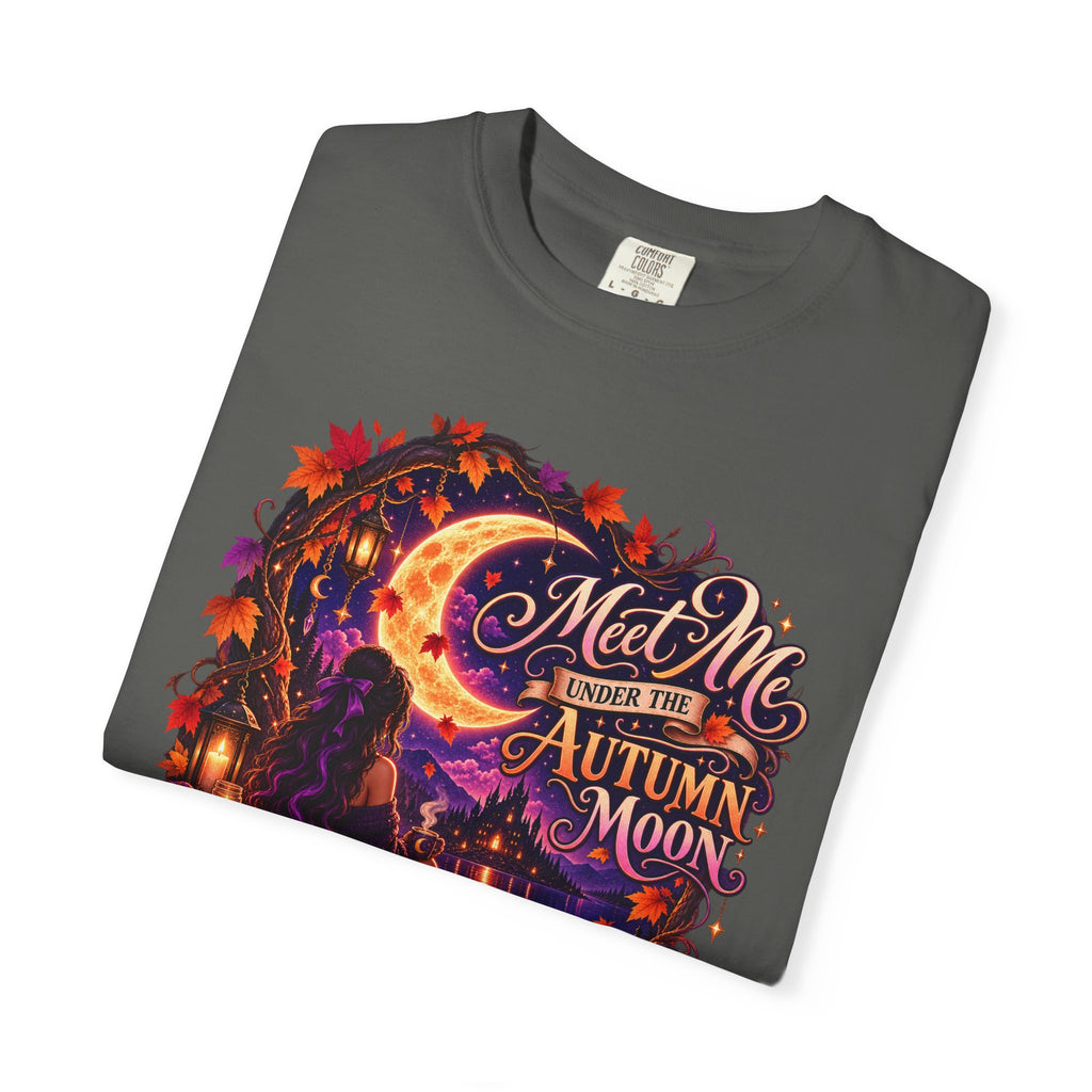 "Meet Me Under the Autumn Moon" Fall Graphic Tee