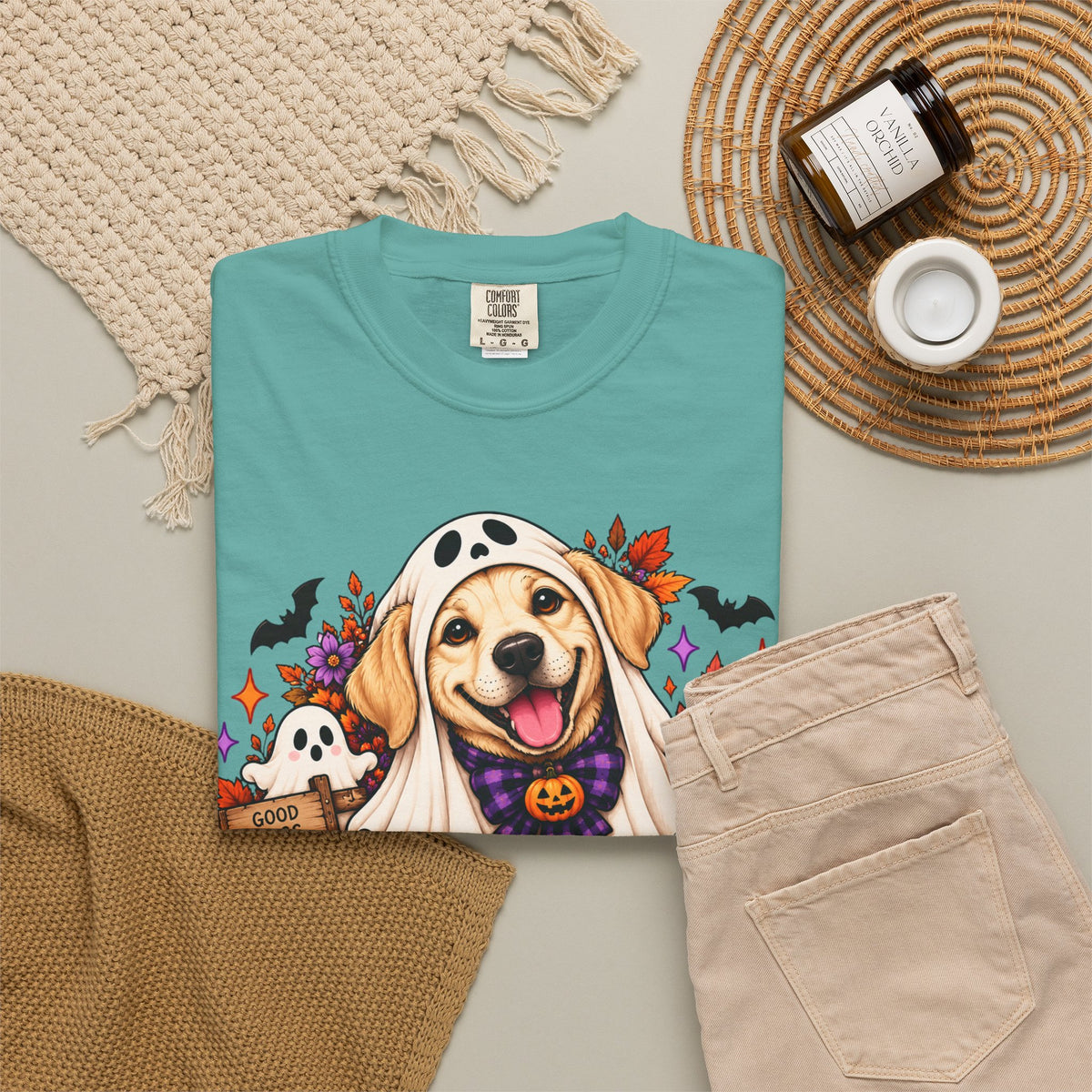"Creepin' It Real" Ghost Pup T-Shirt