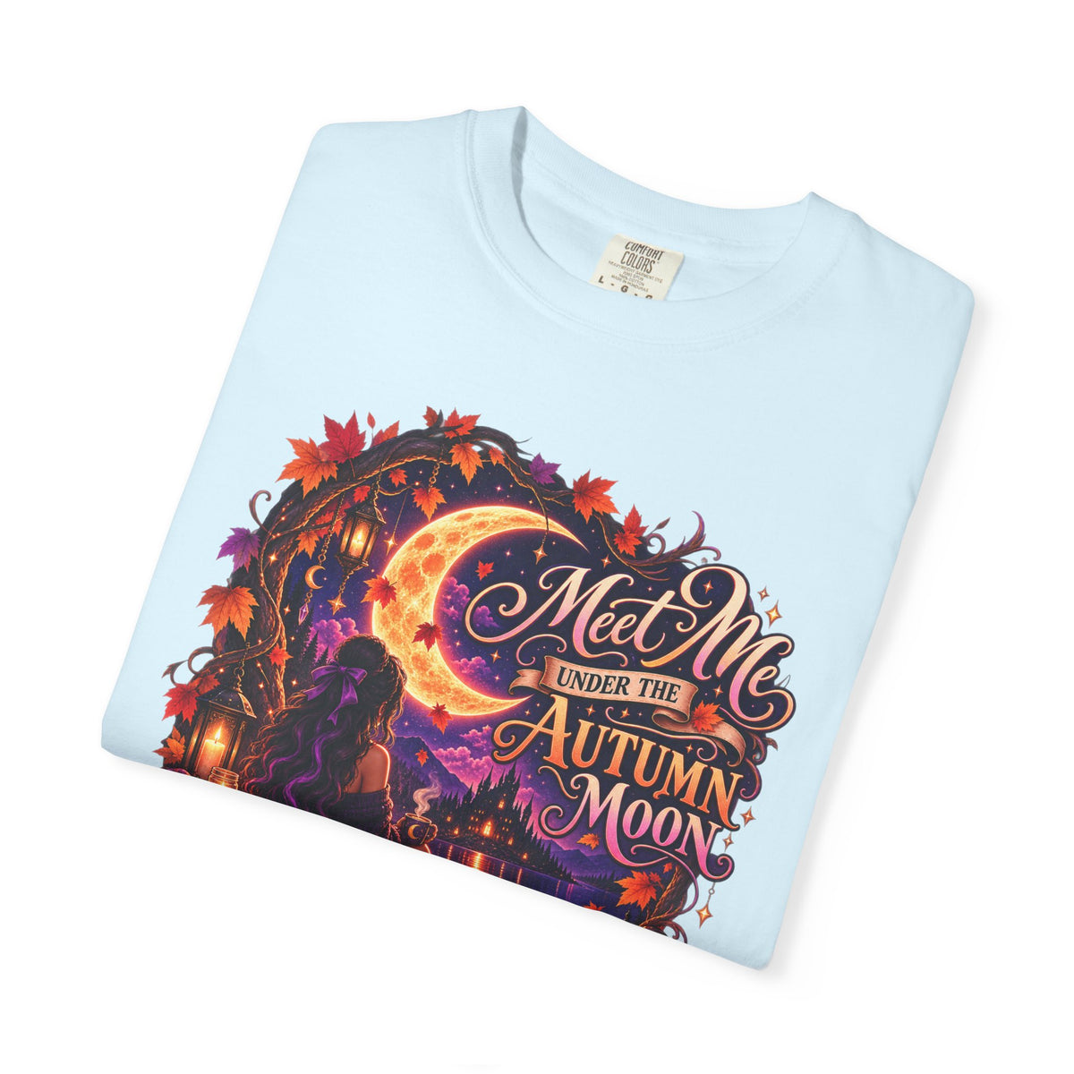 "Meet Me Under the Autumn Moon" Fall Graphic Tee