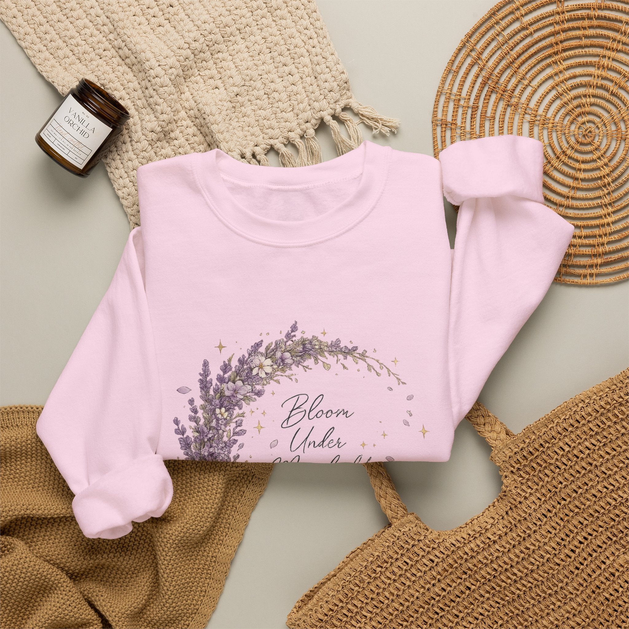 Bloom Under Moonlight Sweatshirt