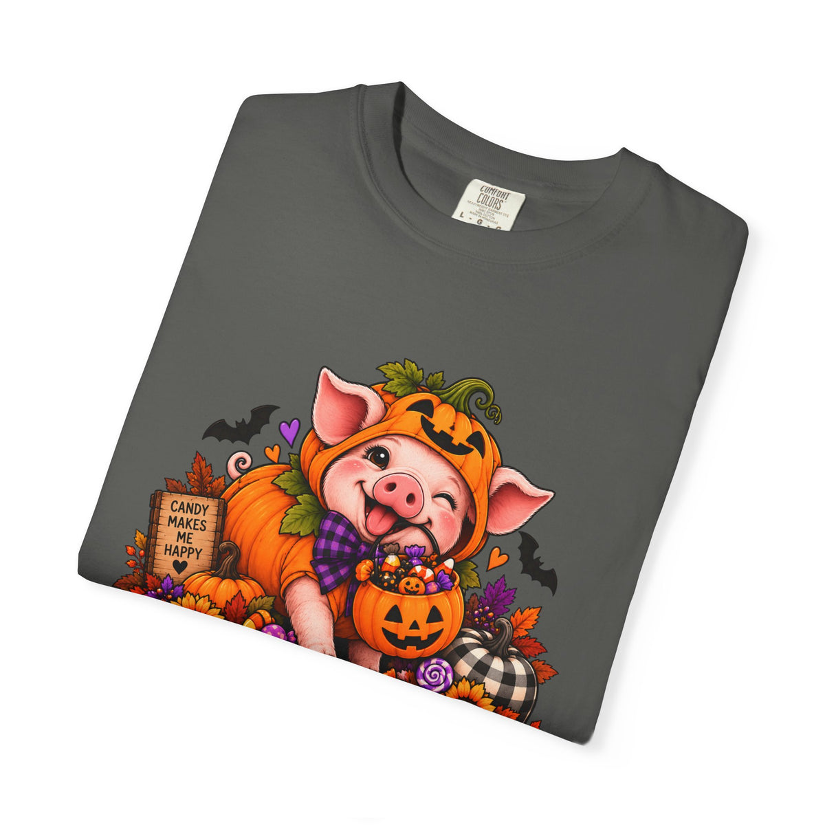 Halloween Pig "Squeal or Treat" T-Shirt