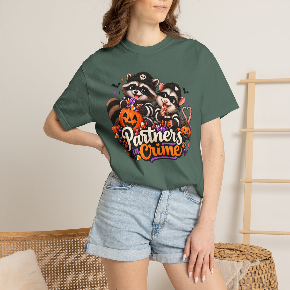 Partners in Crime Halloween T-Shirt