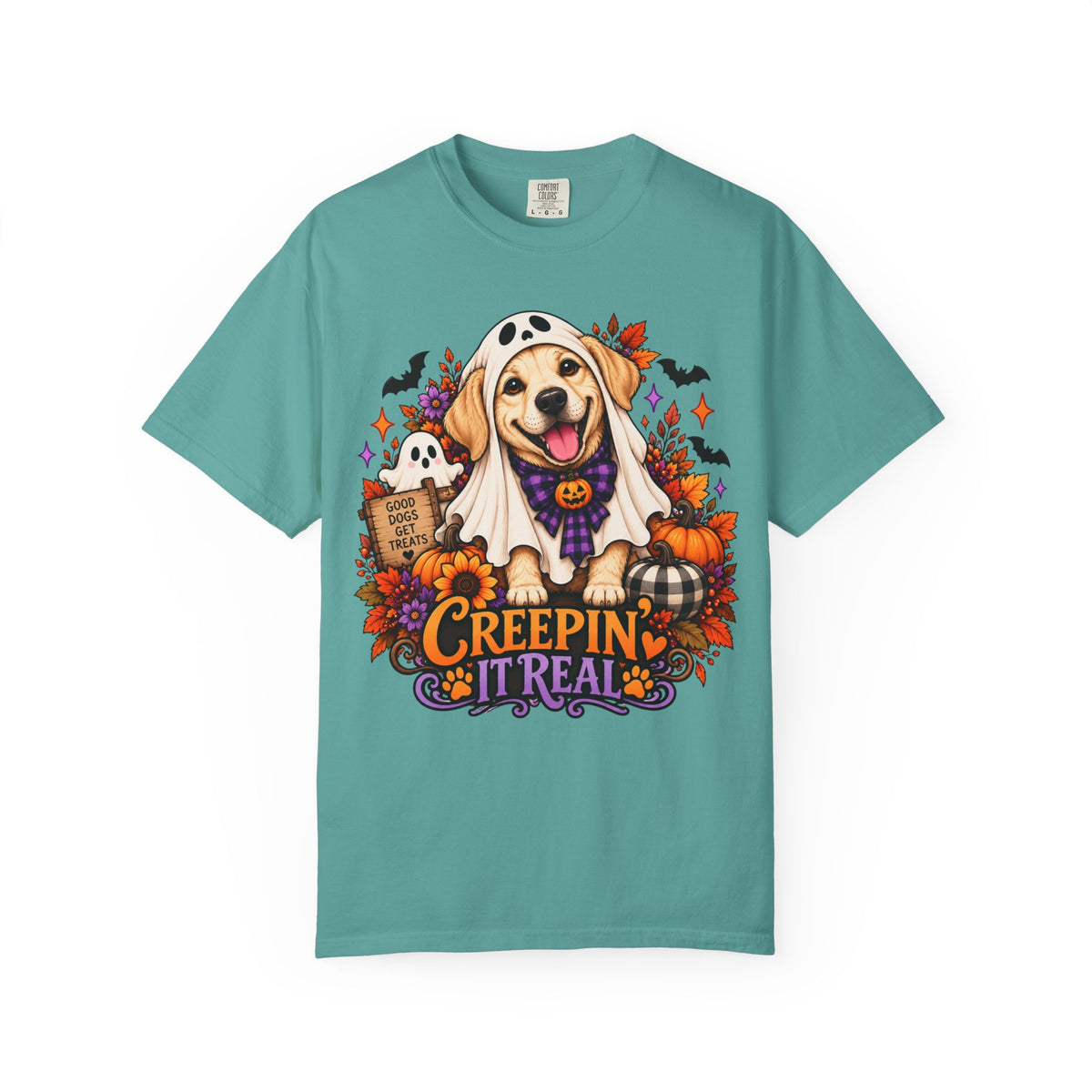"Creepin' It Real" Ghost Pup T-Shirt